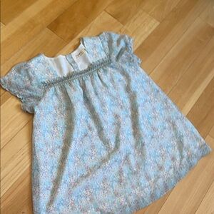 Floral Blue Kids Shirt